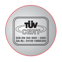 Zertifikat DIN ISO 9001